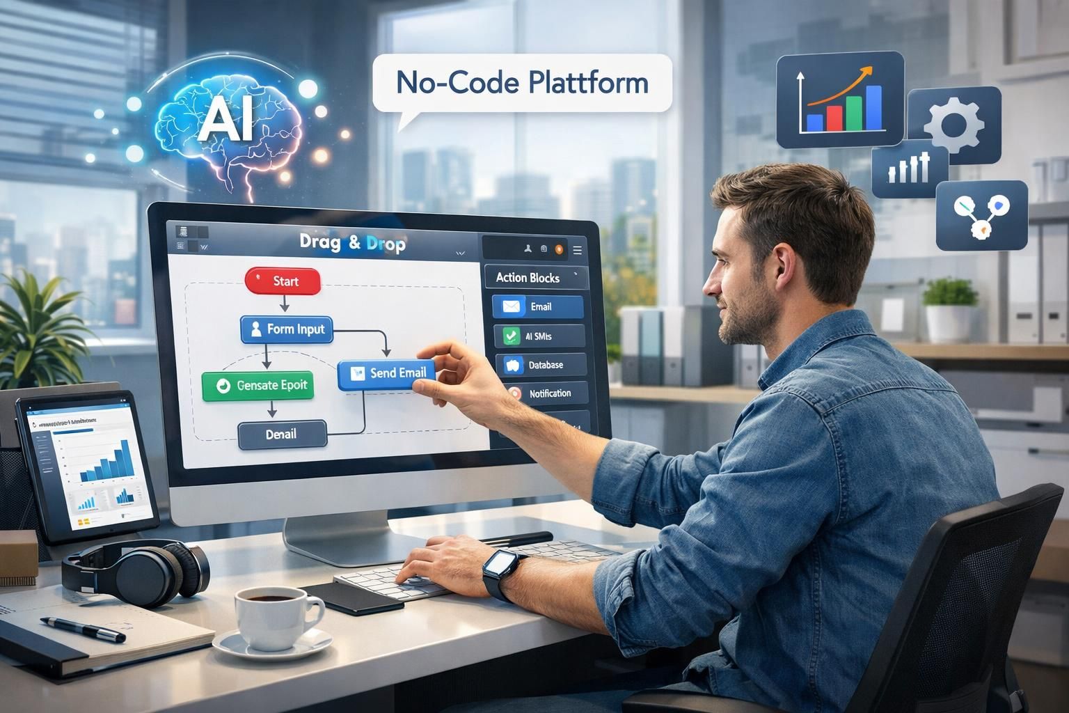 entdecken sie, wie sie mit ki und no-code-tools ein automatisiertes business ohne team aufbauen können. erfahren sie praktische strategien für effiziente und skalierbare automatisierung.