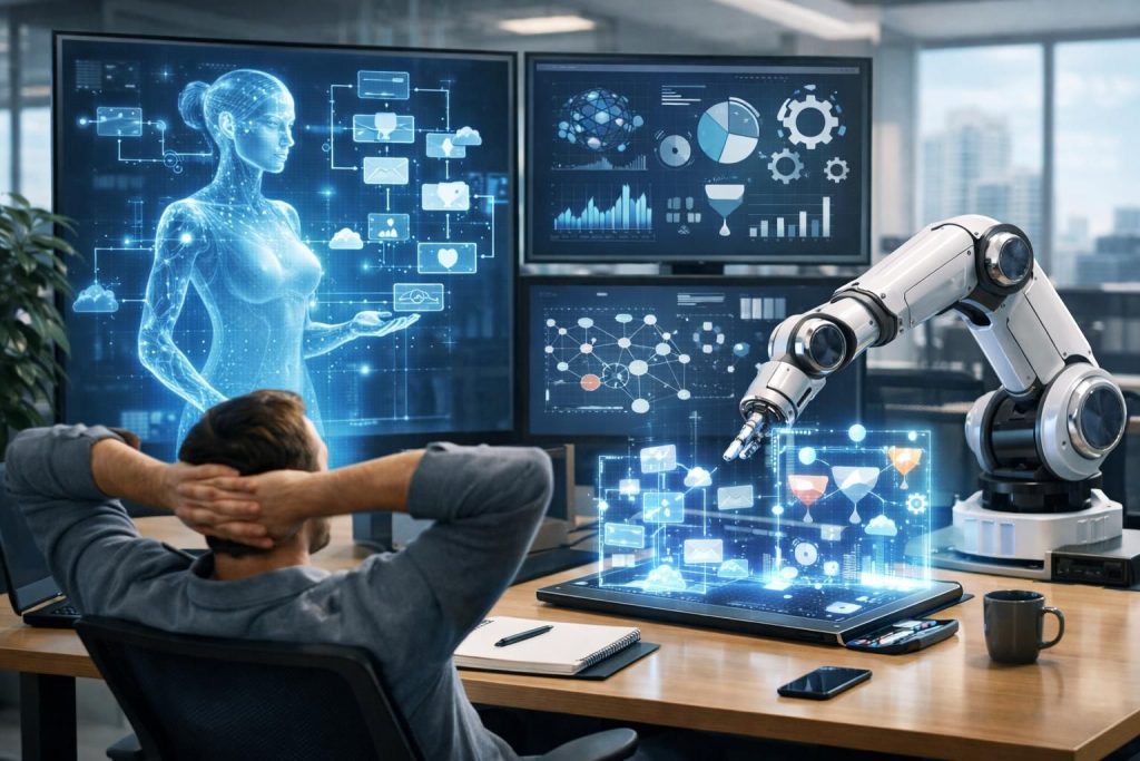 entdecken sie, wie ki-workflows bis zu 80 % der marketingaufgaben automatisieren und effizienter gestalten können. erfahren sie die besten strategien für den einsatz künstlicher intelligenz im marketing.
